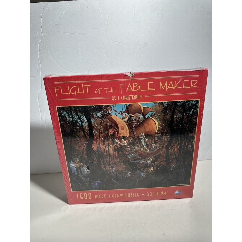 Flight of‎ the Fable Maker J. Christenson 1500 Pieces Puzzle Suns Out 33 X 24